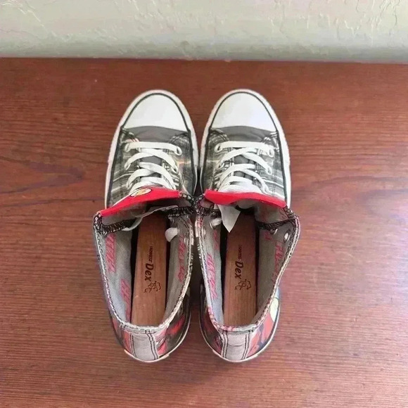 Converse The Flash Gordon Vintage Comic Shoes 150863C Men’s 6 Women’s 8 - Picture 8 of 11